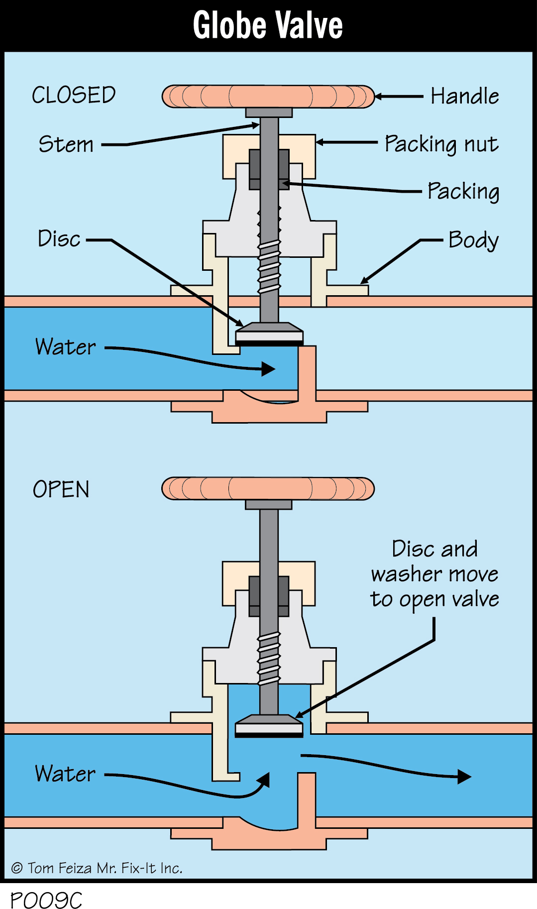 P009C - Globe Valve